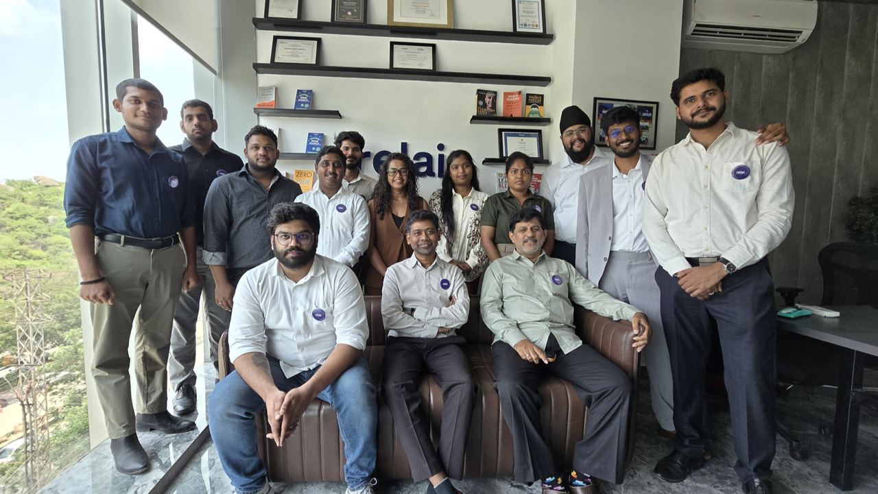 The relai team at the Hyderabad office